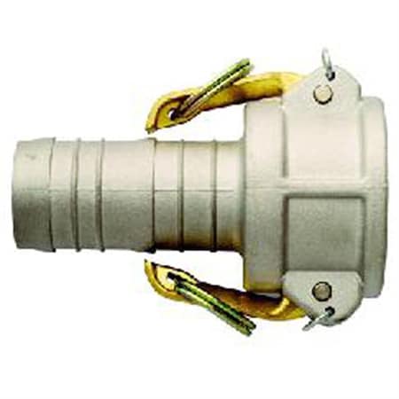 Milton 4" Hose Barb x Fem. Coupler 2003-8